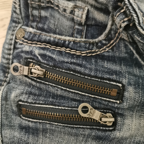 Gently worn, Silver Aiko Skinny jeans, 25x31 - Picture 6 of 9